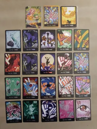 Lote Cartas One Piece