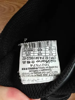 Zapatillas Fútbol Sala Hombre Negras Blancas