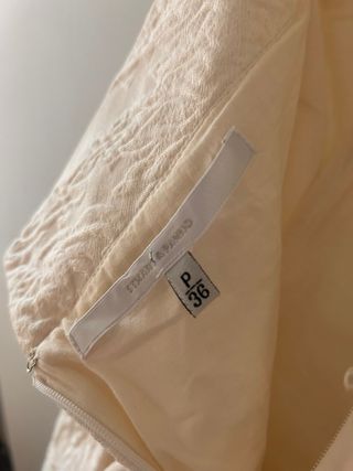 Vestido Novia Etam & Pano Beige Talla 36