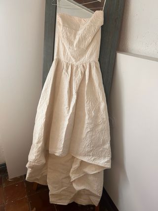 Vestido Novia Etam & Pano Beige Talla 36