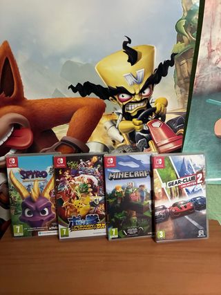 Pack 4 Juegos Nintendo Switch