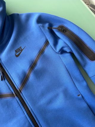 Chaqueta Nike Tech Fleece Royal Blue talla XS