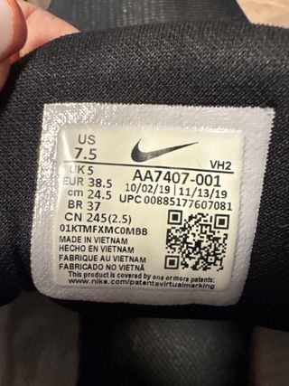 Zapatillas Nike Max Advantage 2 Negras