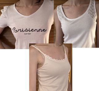 Lote 3 Camisetas Naf Naf Talla S