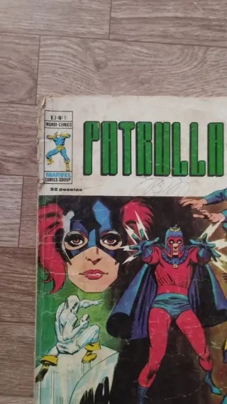 Cómic Patrulla-X Nº 1