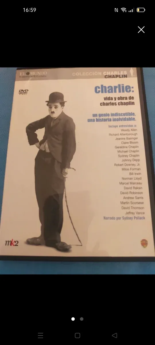 DVD Charlie: Vida y obra de Charles Chaplin