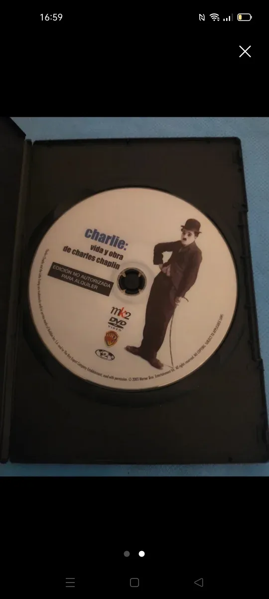 DVD Charlie: Vida y obra de Charles Chaplin