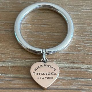Tiffany & Co. Anillo Corazón Plata y Oro Rosa