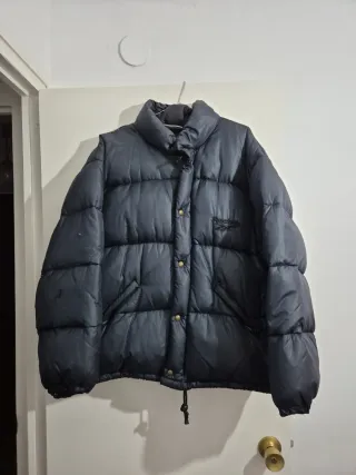 Cazadora acolchada Reebok Talla L Azul Hombre. 