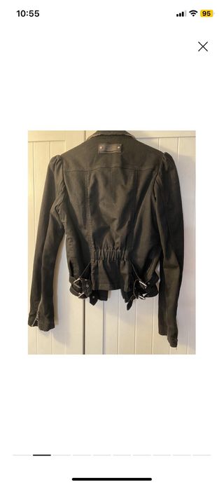 Cazadora Burberry Mujer Talla 38 Negra