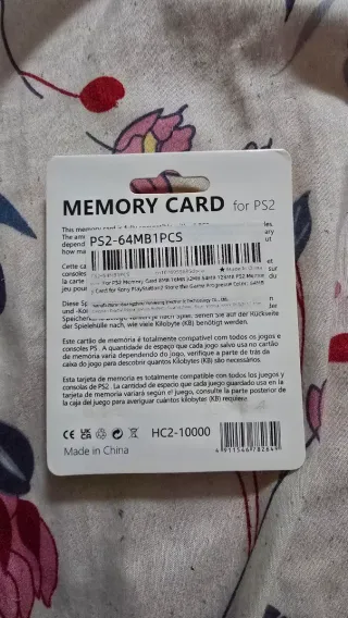 Memory Card 64MB PS2 Novo