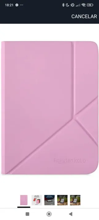 Custodia Kobo Clara Color Rosa