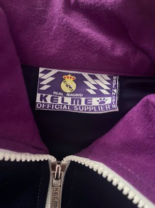Conjunto completo chándal Kelme Real Madrid 94/95