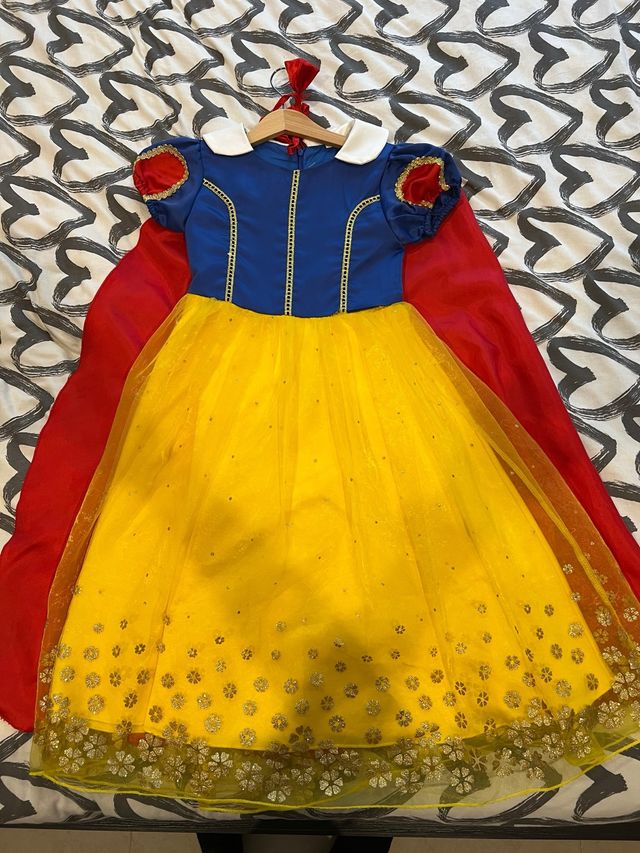 Disfraz Blancanieves niña talla 4-6 años