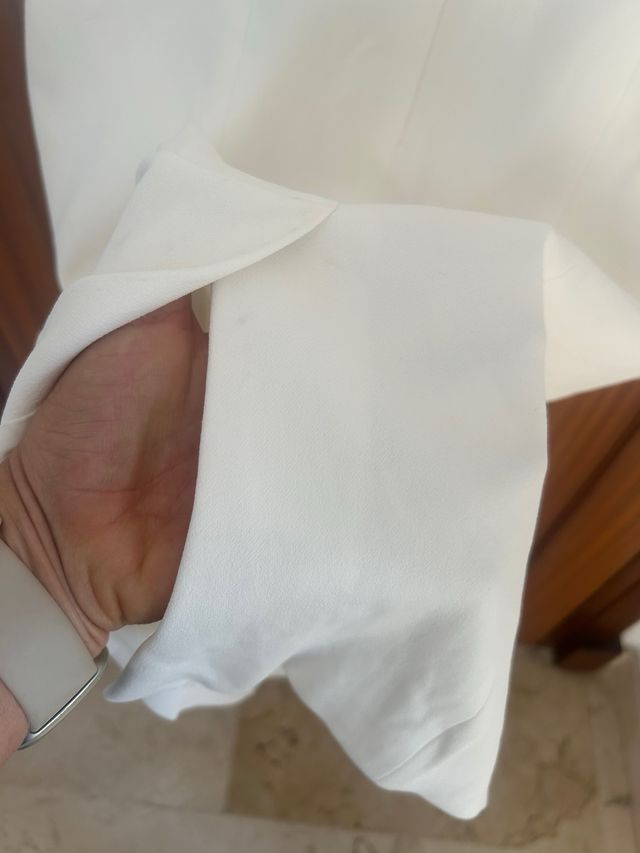 Vestido La Mania Blanco Talla UK 10-M