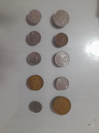 Lotto di 10 monete varie
