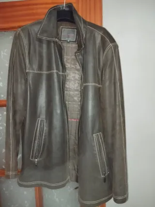 Chaqueta OLD TAYLOR ante marrón