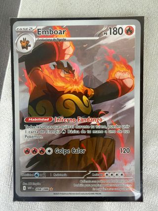 Emboar WHT 098/086 Carta Pokémon