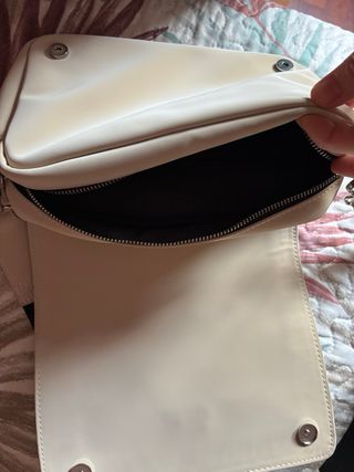 Bandolera Parfois Blanca