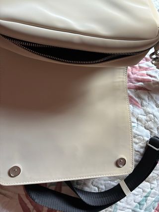 Bandolera Parfois Blanca