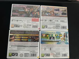 Pack 4 Juegos Nintendo 3DS: Metroid, Pokémon X