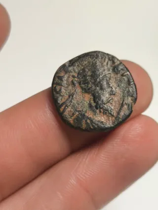 Moneda Romana Mesopotamia Edesa Marco Aurelio