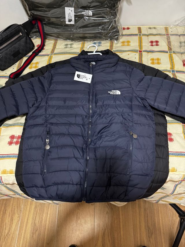 The North Face Plumas Fino Acolchado Azul