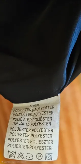 Gilet nero da sala per ragazzi