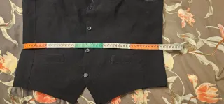 Gilet nero da sala per ragazzi