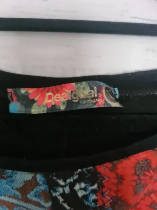 Blusa Desigual Talla Única Patchwork