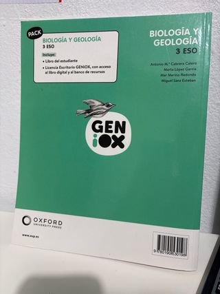 Biología y Geología 3º ESO. Libro del estudiant...