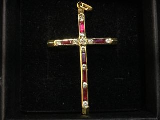E624146-0 Crucifijo Oro 18K