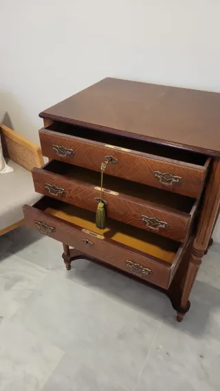 Mueble consola recibidor madera