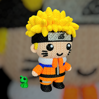 Figura Naruto Crochet Impresión 3D