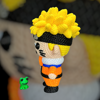 Figura Naruto Crochet Impresión 3D