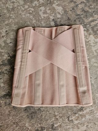 Faja Sacrolumbar Elástica Rosa Talla S seminueva