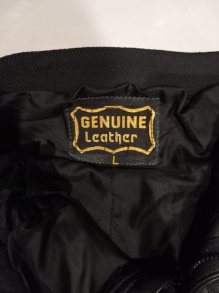 Pantalón Moto Piel Talla L