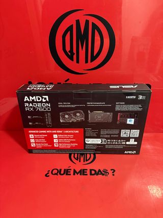 Tarjeta Gráfica ASUS AMD Radeon RX 7600 8GB OC