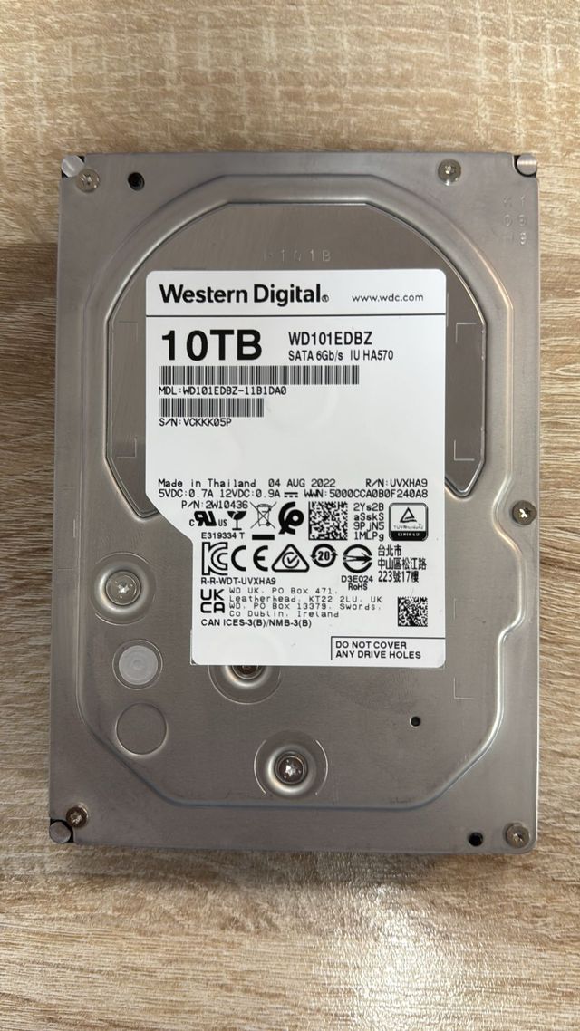 Disco Duro WD 10TB WD101EDBZ