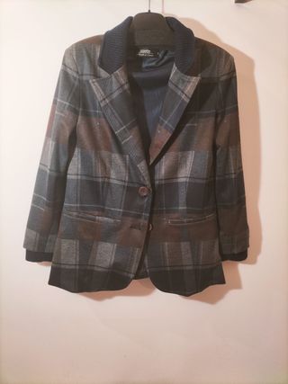 Americana/blazer cuadros Miette