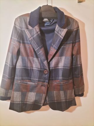 Americana/blazer cuadros Miette