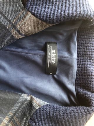 Americana/blazer cuadros Miette