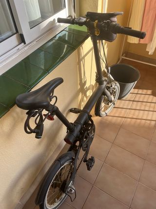 Bicicleta Eléctrica Plegable Xiaomi. ModeloQiCycle
