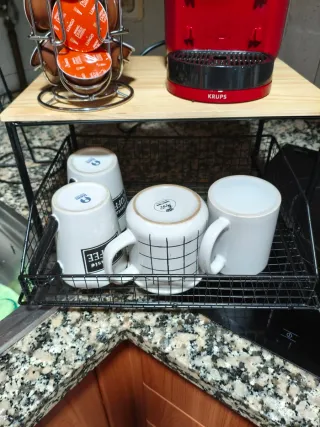  para cafetera y tazas