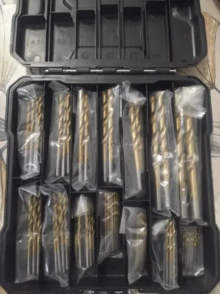 Maletín de brocas para taladro