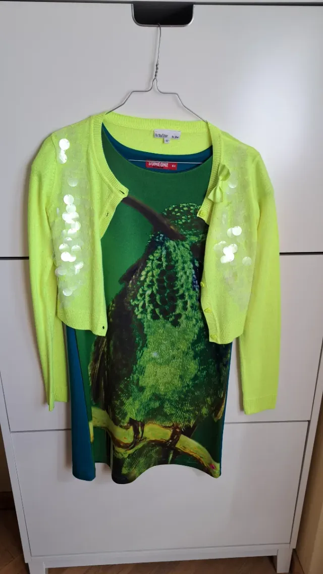 Vestido Someone Talla 14 Años. Regalo chaqueta.