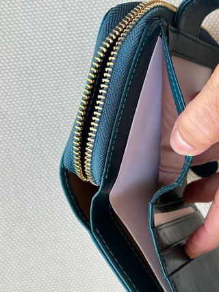 CARTERA DE CUERO NUEVA BILLETERA MONEDERO