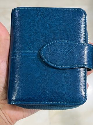CARTERA DE CUERO NUEVA BILLETERA MONEDERO