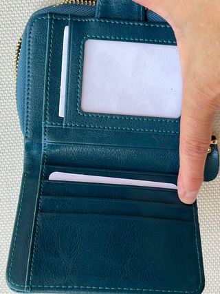 CARTERA DE CUERO NUEVA BILLETERA MONEDERO