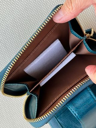 CARTERA DE CUERO NUEVA BILLETERA MONEDERO